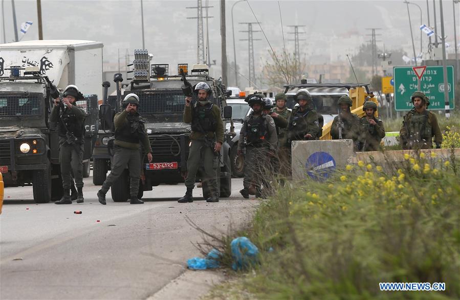 MIDEAST-NABLUS-PROTEST