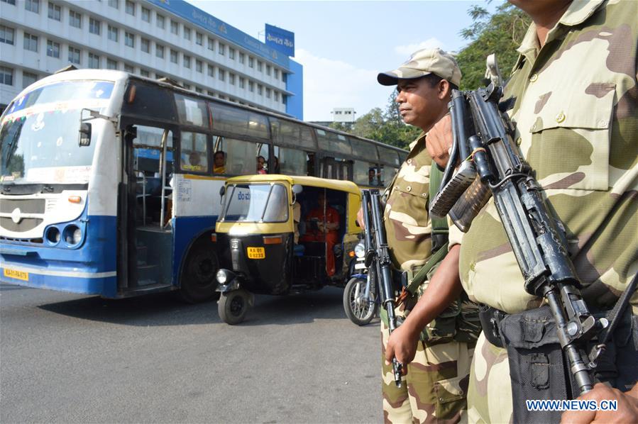 INDIA-BANGALORE-ELECTIONS-SECURITY