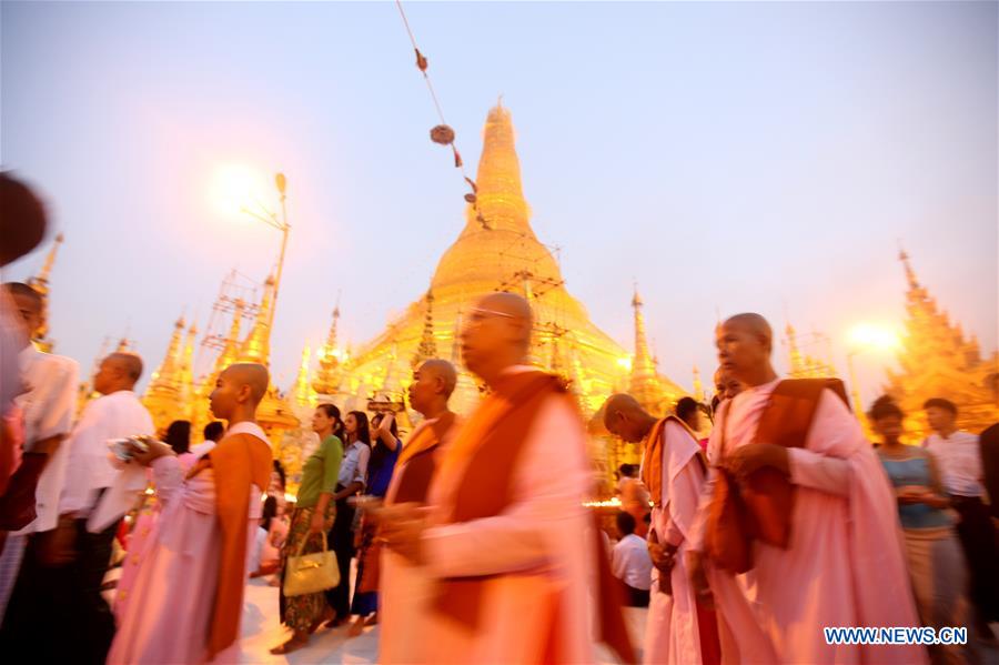 MYANMAR-YANGON-NEW YEAR-CELEBRATION