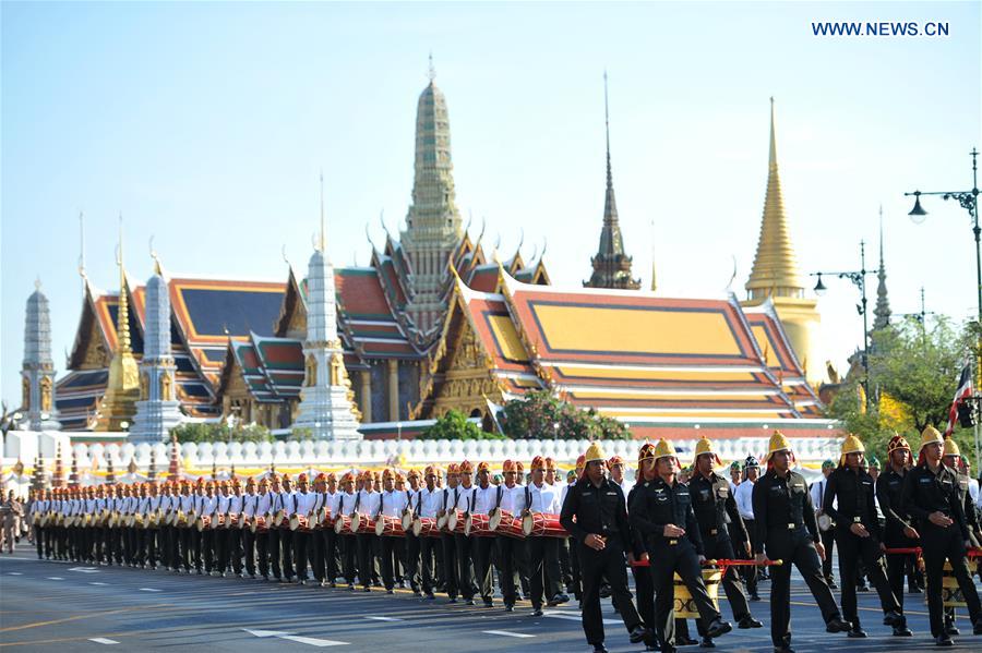 THAILAND-BANGKOK-CORONATION CEREMONY-REHEARSAL