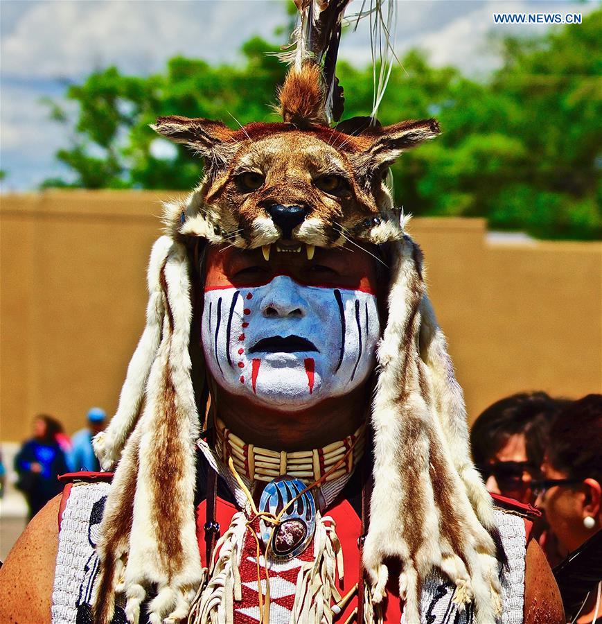 U.S.-NEW MEXICO-ALBUQUERQUE-POWWOW