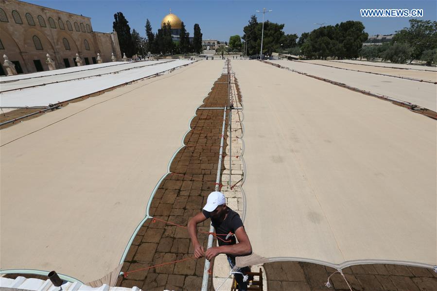 MIDEAST-JERUSALEM-RAMADAN PREPARATION