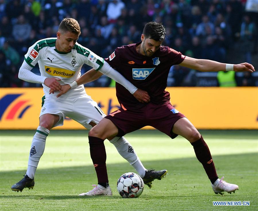 (SP)GERMANY-MOENCHENGLADBACH-SOCCER-BUNDESLIGA-MOENCHENGLADBACH VS HOFFENHEIM