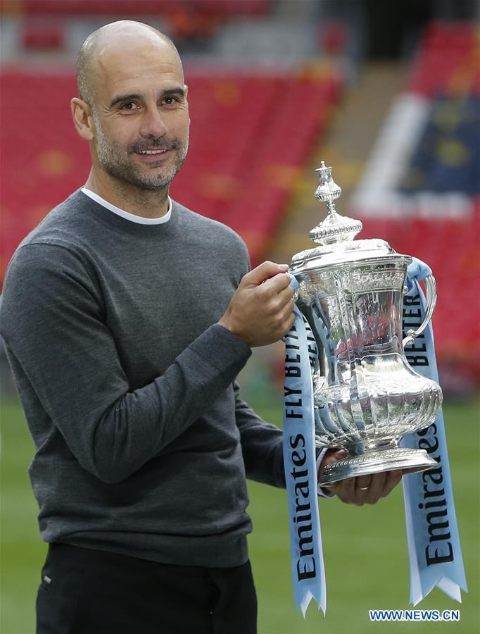 (SP)BRITAIN-LONDON-FOOTBALL-FA CUP-FINAL-MAN CITY VS WATFORD