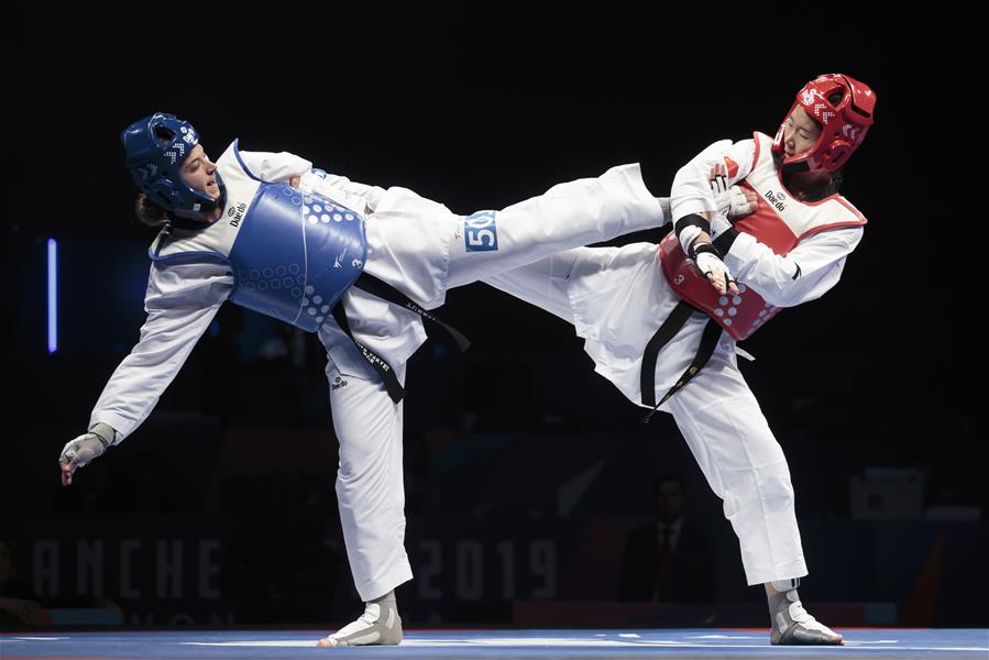 (SP)BRITAIN-MANCHESTER-TAEKWONDO-WORLD CHAMPIONSHIP-DAY 5