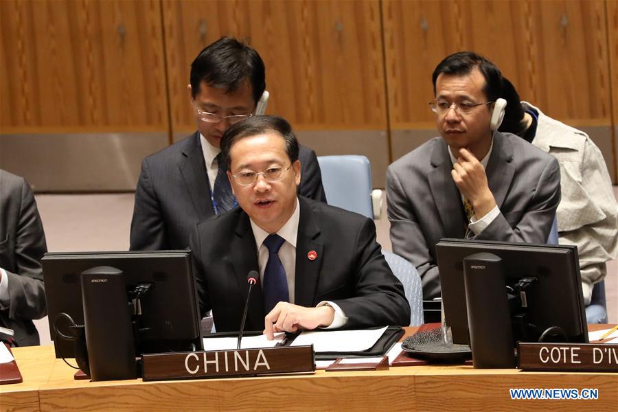 UN-SECURITY COUNCIL-LIBYA-CHINA-ENVOY