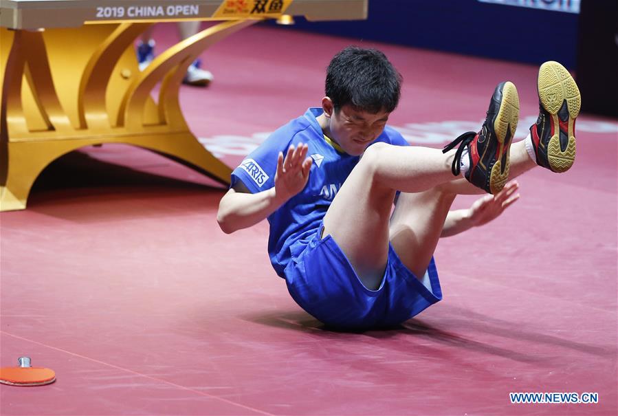 (SP)CHINA-SHENZHEN-TABLE TENNIS-CHINA OPEN--MEN'S SINGLES (CN)