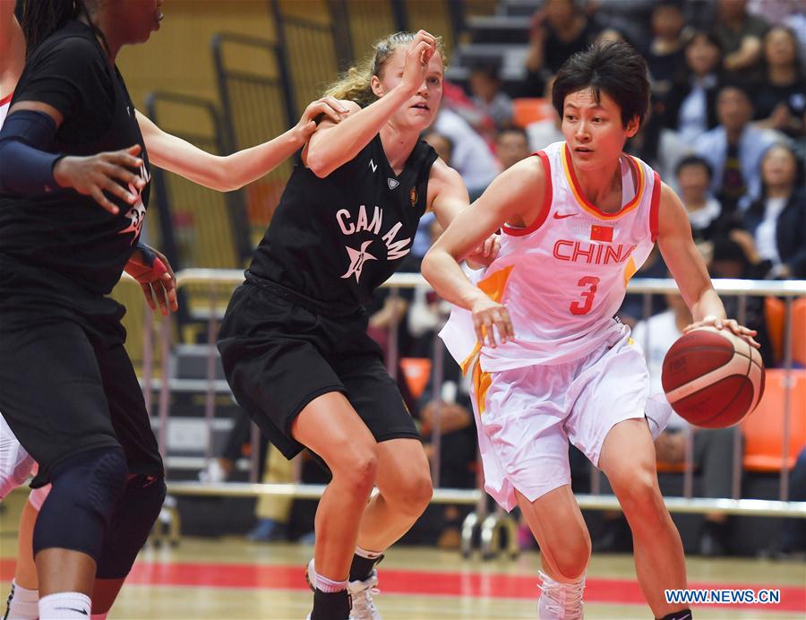 (SP)CHINA-HAIAN-BASKETBALL-INTERNATIONAL WOMEN'S CHALLENGE (CN)