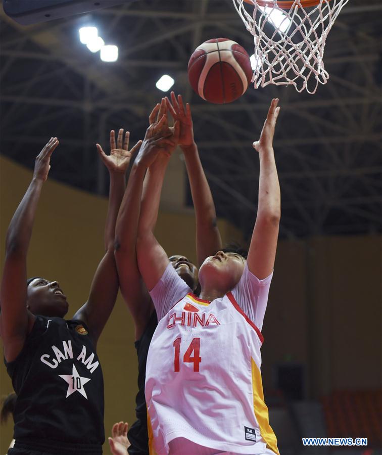 (SP)CHINA-HAIAN-BASKETBALL-INTERNATIONAL WOMEN'S CHALLENGE (CN)