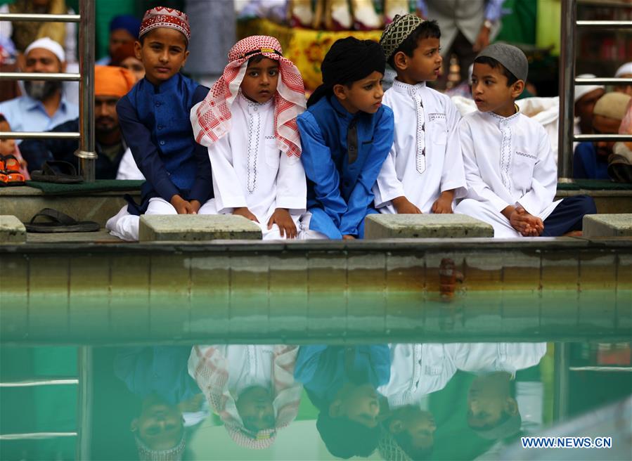 NEPAL-KATHMANDU-EID AL-FITR-CELEBRATION