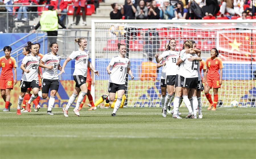 (SP)FRANCE-RENNES-2019 FIFA WOMEN'S WORLD CUP-GROUP B-GER VS CHN