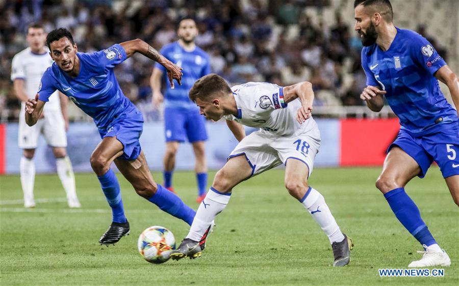 (SP)GREECE-ATHENS-UEFA EURO 2020 QUALIFIER-GROUP J-GREECE VS ITALY