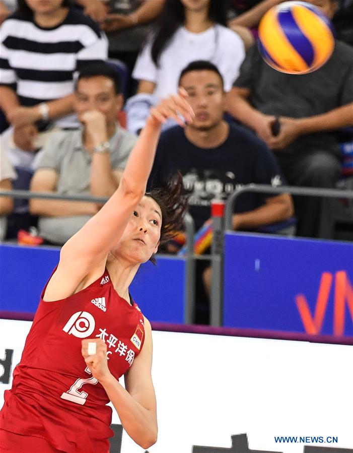 (SP)CHINA-GUANGDONG-JIANGMEN-VOLLEYBALL-NATIONS LEAGUE (CN)