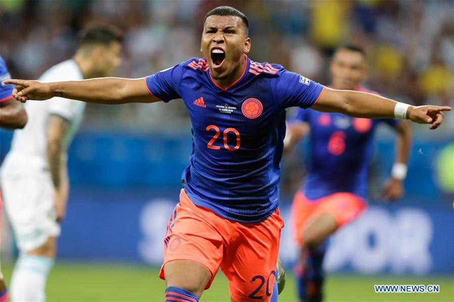 (SP)BRAZIL-SALVADOR-SOCCER-COPA AMERICA 2019-ARGENTINA VS COLOMBIA