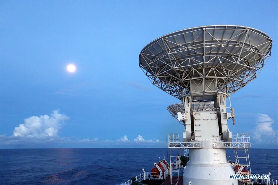 PACIFIC OCEAN-CHINA-SPACECRAFT TRACKING SHIP-YUANWANG 3-EQUATOR