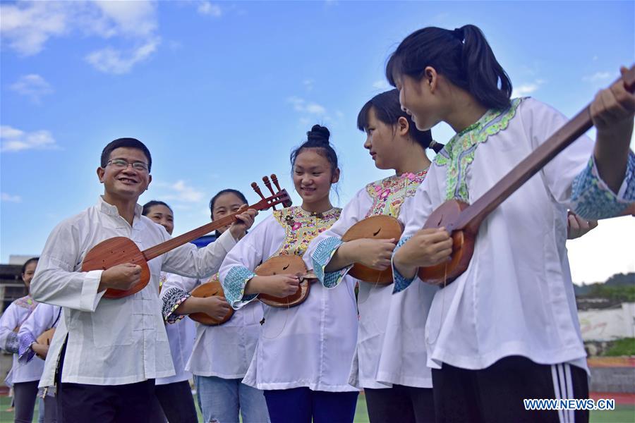 #CHINA-GUIZHOU-RONGJIANG-ETHNIC CULTURE-CAMPUS (CN)