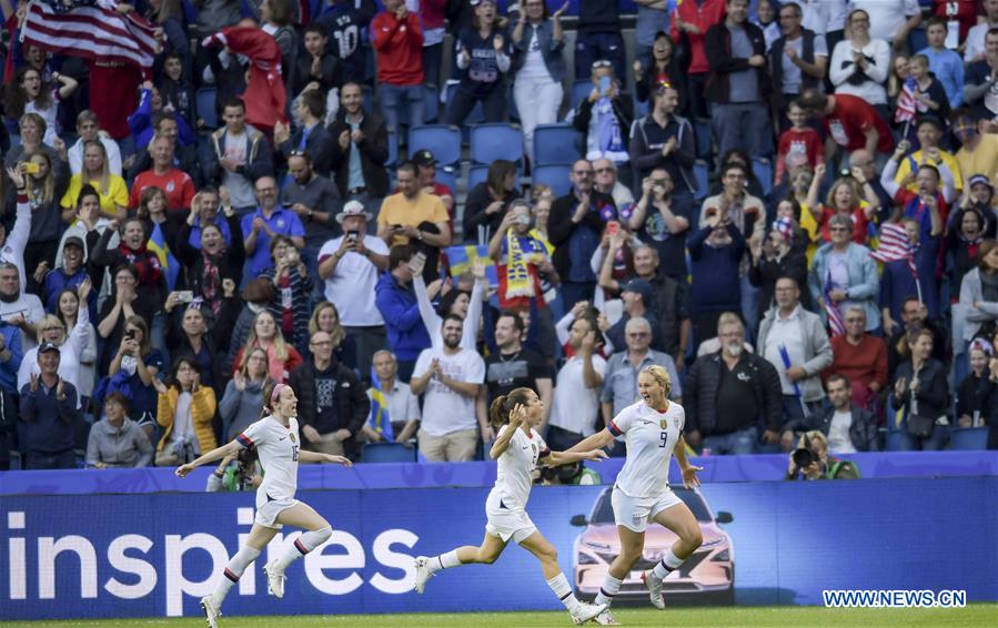 (SP)FRANCE-LE HAVRE-SOCCER-FIFA WOMEN'S WORLD CUP-SWE VS USA