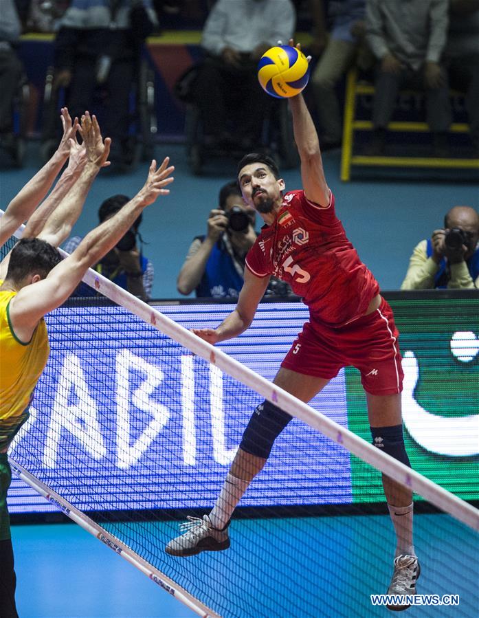 (SP)IRAN-ARDABIL-FIVB VOLLEYBALL LEAGUE-IRAN VS AUSTRALIA