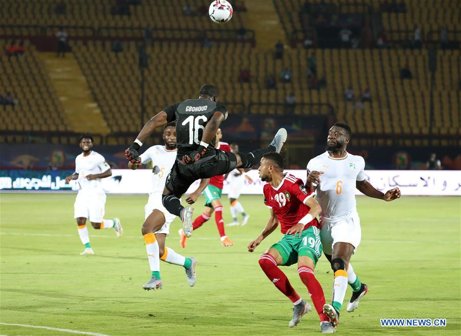 (SP)EGYPT-CAIRO-SOCCER-AFRICA CUP-MOROCCO VS COTE D'IVOIRE