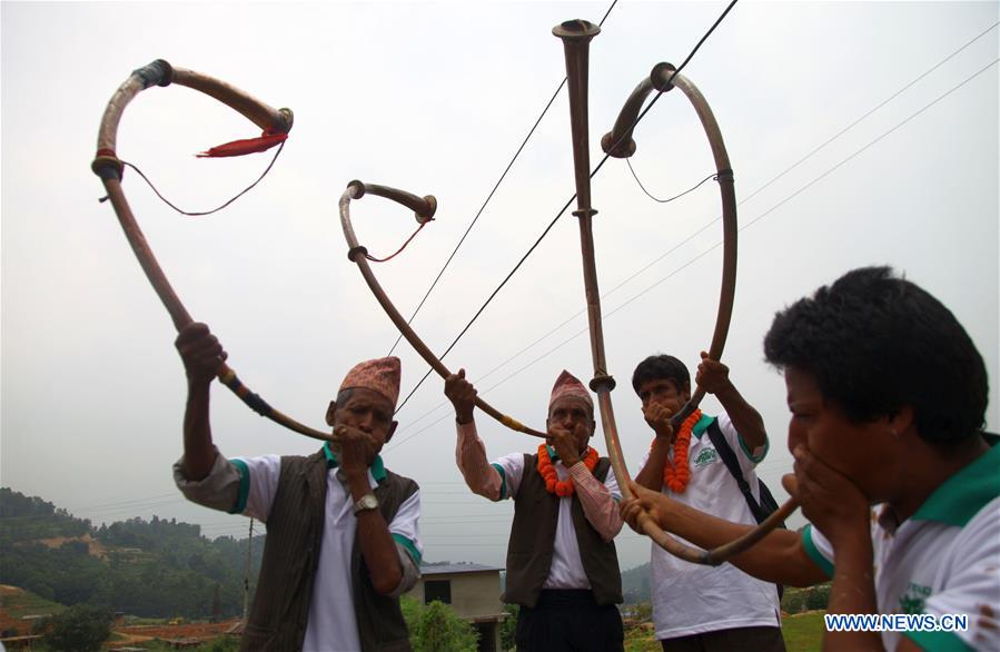 NEPAL-DHADING-NATIONAL PADDY DAY FESTIVAL