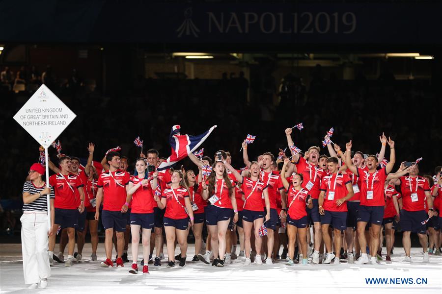 (SP)ITALY-NAPLES-SUMMER UNIVERSIADE-OPENING CEREMONY