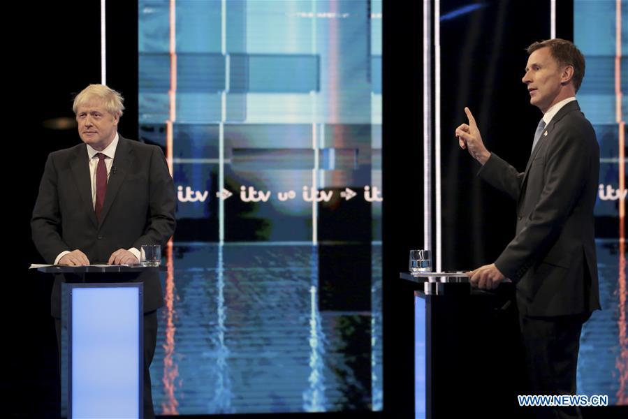 BRITAIN-SALFORD-ITV DEBATE-CONSERVATIVE PARTY LEADERSHIP