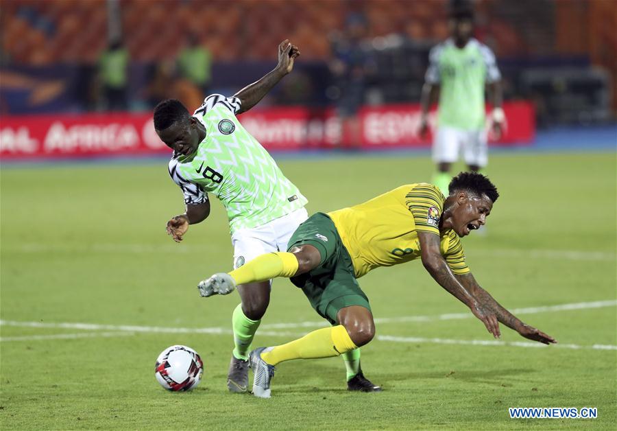 (SP)EGYPT-CAIRO-SOCCER-AFRICA CUP OF NATIONS-NIGERIA VS SOUTH AFRICA