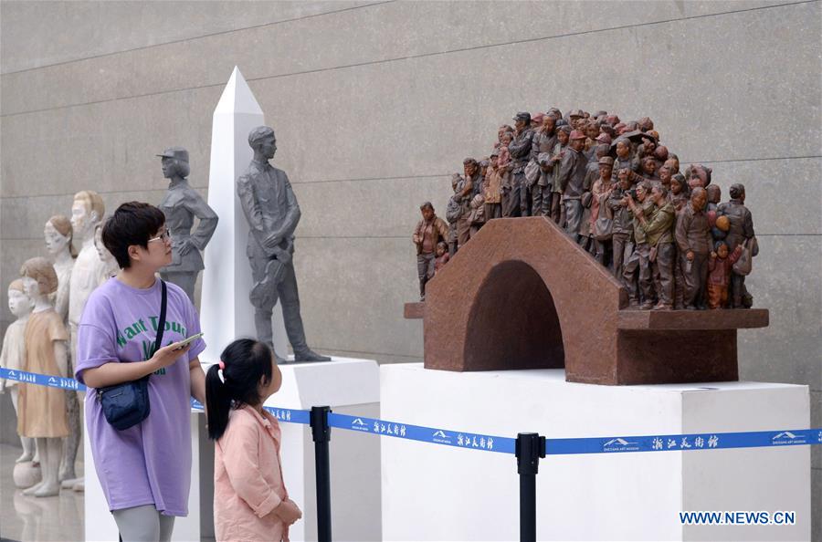 #CHINA-ZHEJIANG-HANGZHOU-ART EXHIBITION (CN)