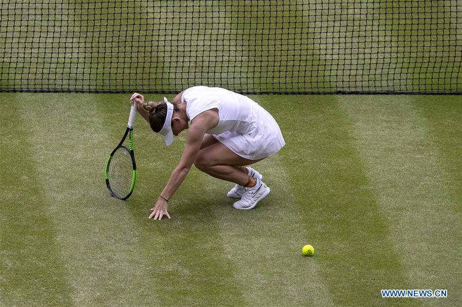 (SP)BRITAIN-LONDON-TENNIS-WIMBLEDON CHAMPIONSHIPS 2019-WOMEN'S SINGLES-FINAL