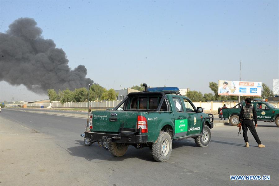 AFGHANISTAN-KANDAHAR-POLICE HEADQUARTERS-ATTACK