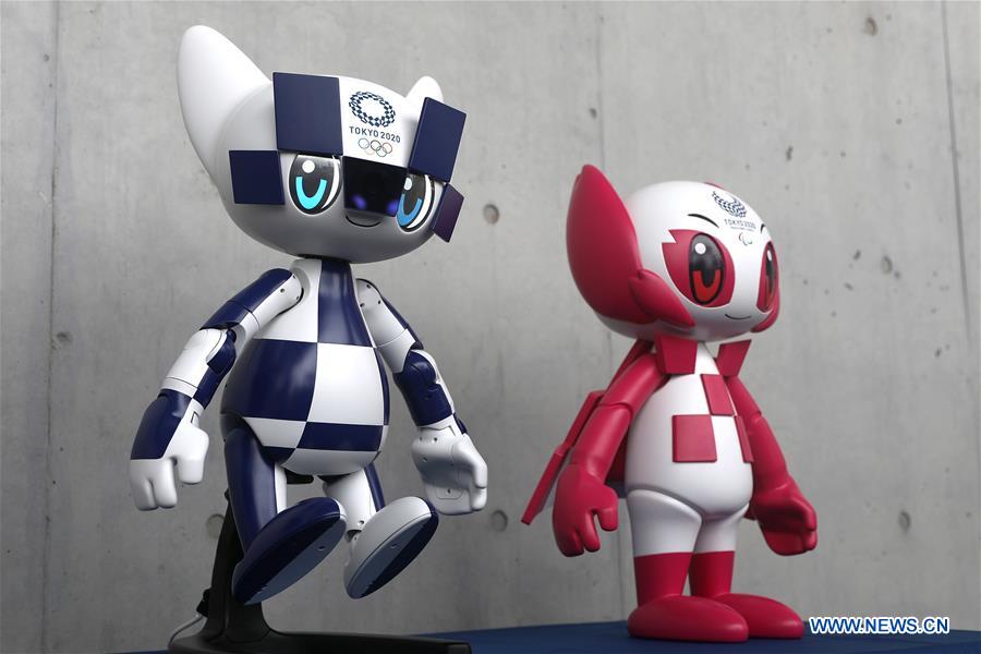 (SP)JAPAN-TOKYO-OLYMPIC-MASCOT ROBOTS