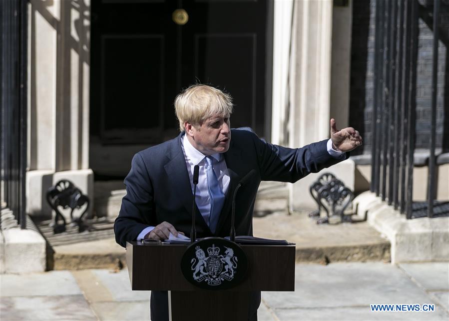 BRITAIN-LONDON-NEW PM-BORIS JOHNSON