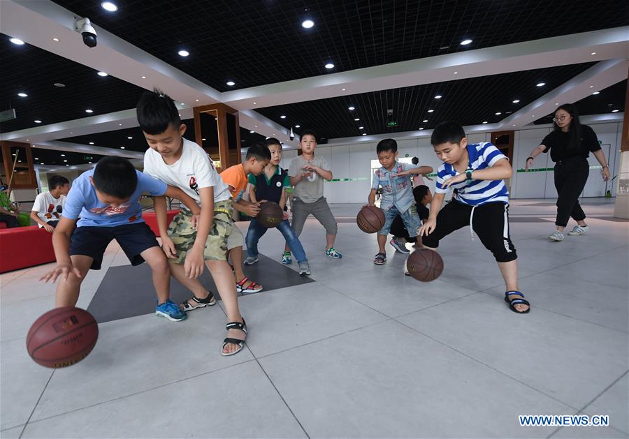 CHINA-ZHEJIANG-MIGRANT WORKERS-CHILDREN-SUMMER CAMP (CN)