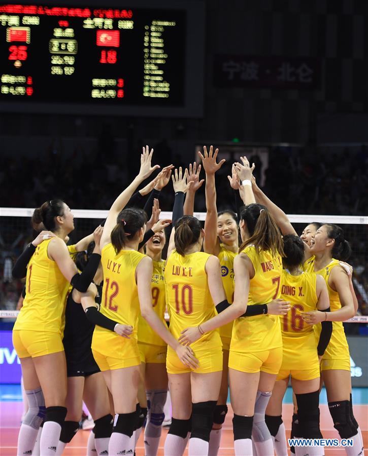 (SP)CHINA-NINGBO-FIVB-TOKYO VOLLEYBALL QUALIFICATION-CHINA-TURKEY(CN)