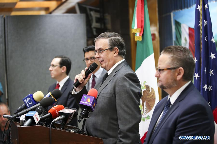 U.S.-EL PASO-MEXICAN FM-PRESS CONFERENCE