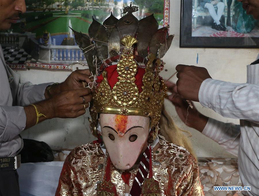 NEPAL-LALITPUR-NARSINGH FESTIVAL