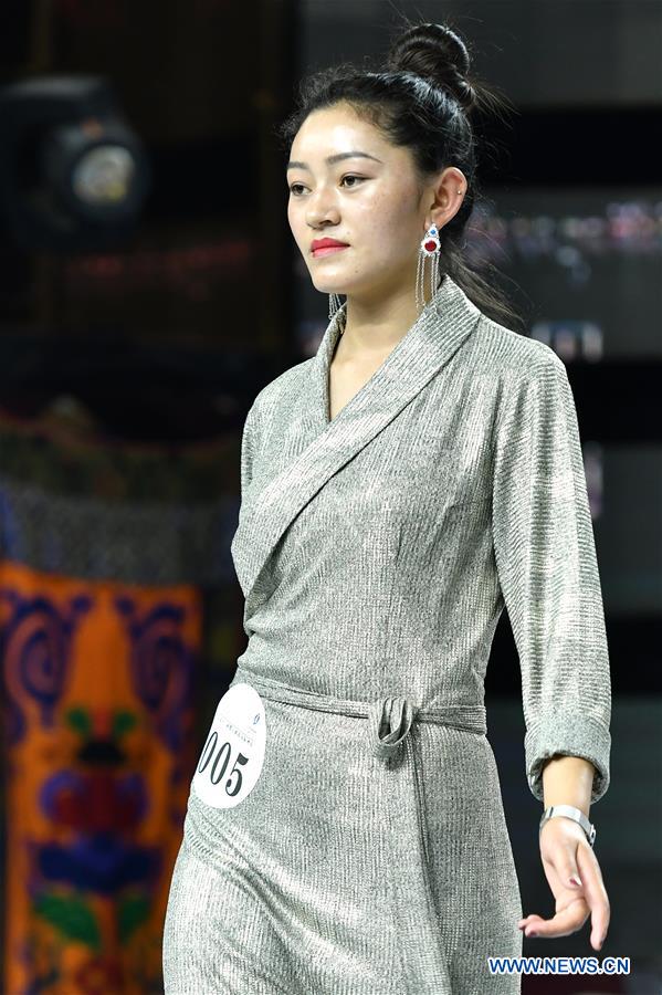 CHINA-TIBET-TIBETAN MODEL COMPETITION-AUDITION (CN)