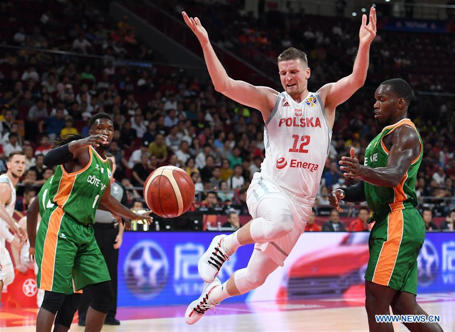 (SP)CHINA-BEIJING-BASKETBALL-FIBA WORLD CUP-GROUP A-CIV VS POL (CN)