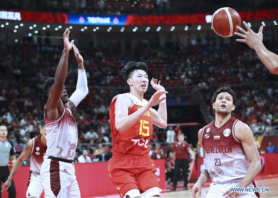 (SP)CHINA-BEIJING-BASKETBALL-FIBA WORLD CUP-GROUP A-CHINA VS VENEZUELA (CN)