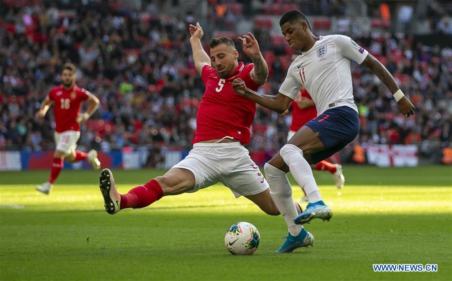 (SP)BRITAIN-LONDON-FOOTBALL-UEFA EURO 2020 QUALIFYING-GROUP A-ENGLAND VS BULGARIA