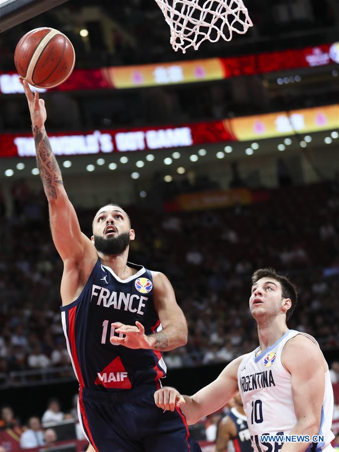 (SP)CHINA-BEIJING-BASKETBALL-FIBA WORLD CUP-SEMI FINALS-ARG VS FRA(CN)