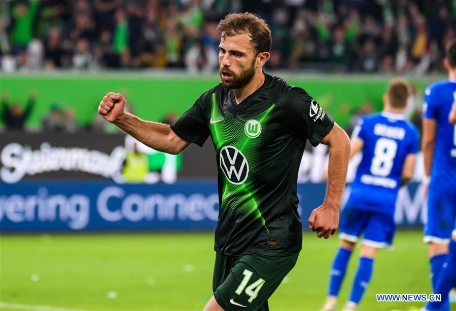 (SP)GERMANY-WOLFSBURG-SOCCER-BUNDESLIGA-WOLFSBURG VS HOFFENHEIM