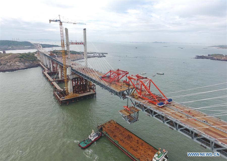 CHINA-FUJIAN-CROSS-SEA ROAD-RAIL BRIDGE-COMPLETION (CN)