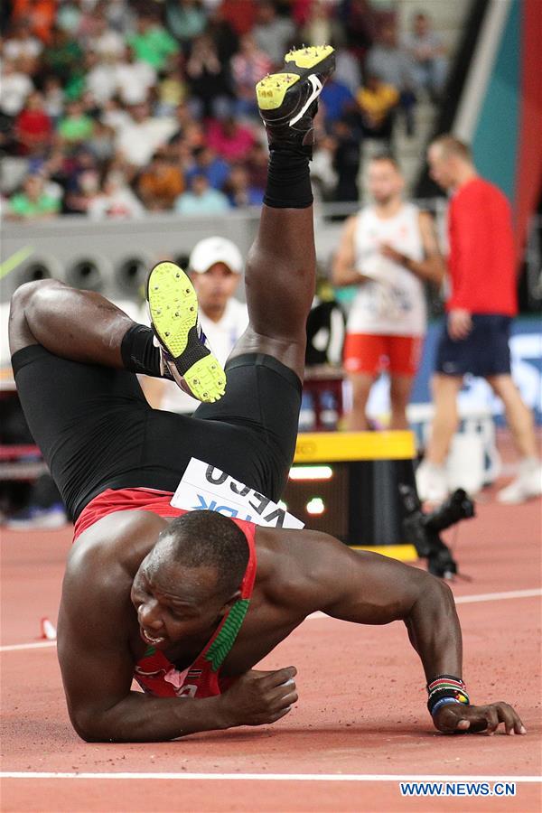 (SP)QATAR-DOHA-ATHLETICS-IAAF WORLD CHAMPIONSHIPS-MEN'S JAVELIN THROW