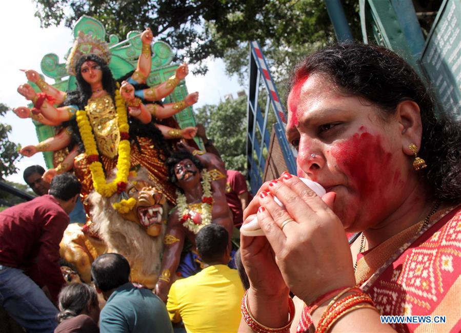 INDIA-BANGALORE-DURGA PUJA FESTIVAL