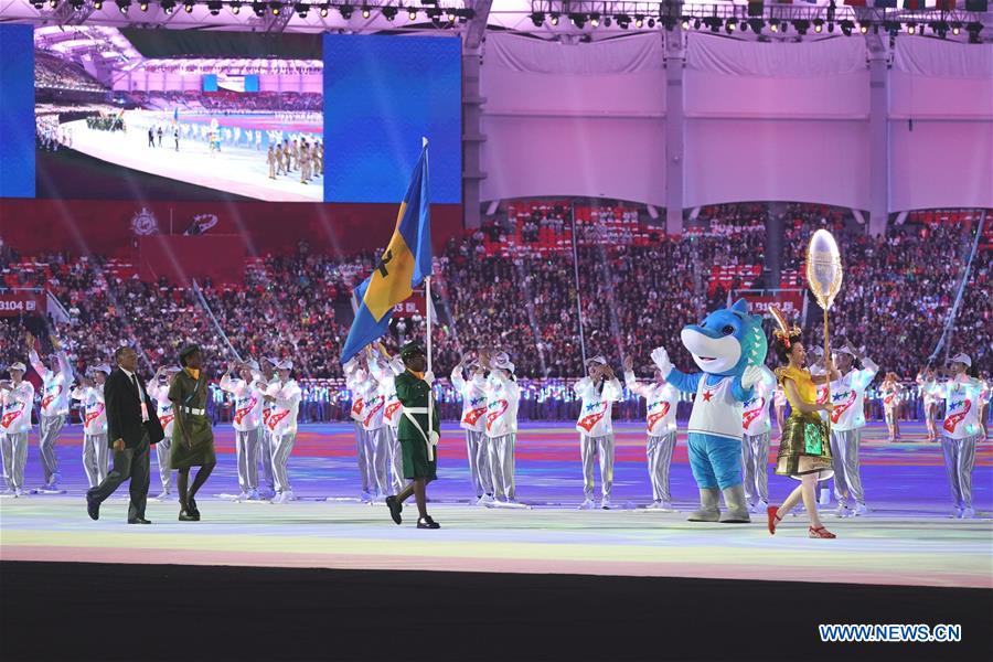 (SP)CHINA-WUHAN-7TH MILITARY WORLD GAMES-OPENING CEREMONY