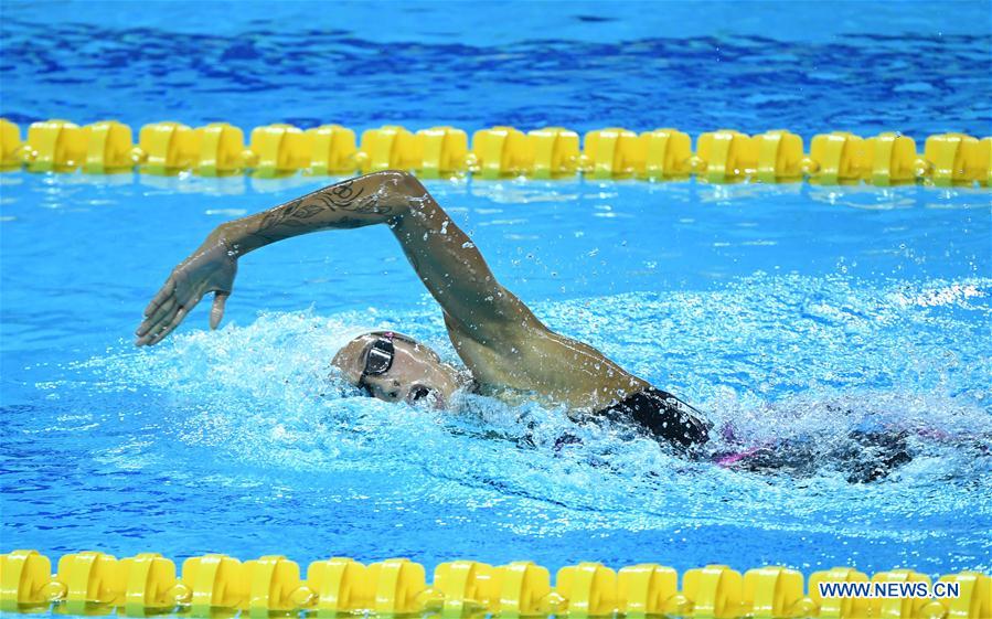 (SP)CHINA-WUHAN-7TH MILITARY WORLD GAMES-SWIMMING-WOMEN'S 400M INDIVIDUAL MEDLEY FINAL(CN)