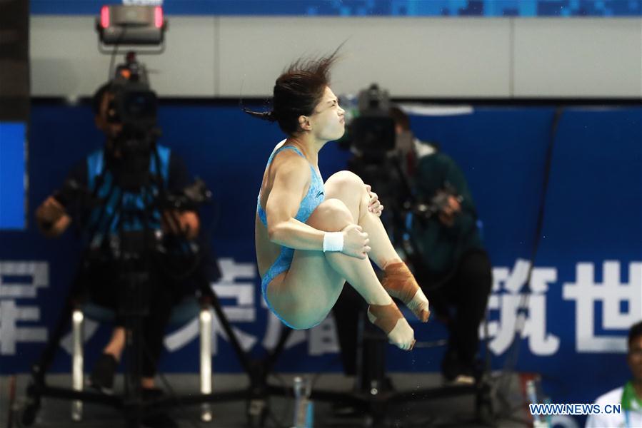 (SP)CHINA-WUHAN-7TH MILITARY WORLD GAMES-DIVING