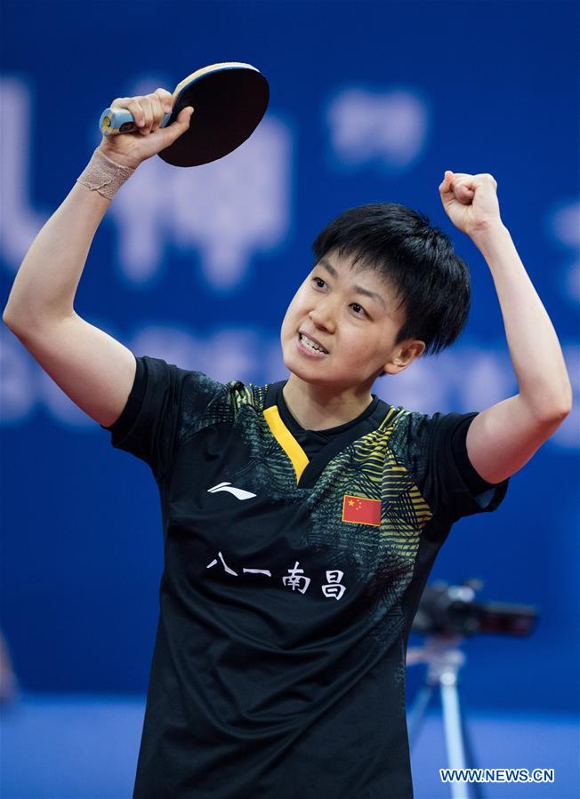 (SP)CHINA-WUHAN-7TH MILITARY WORLD GAMES-TABLE TENNIS