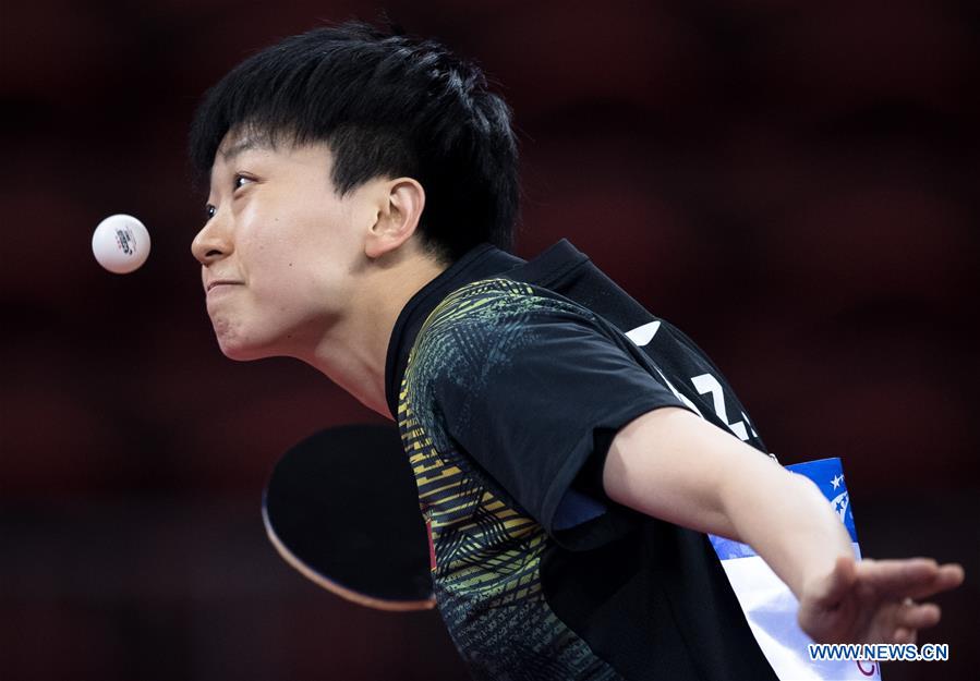 (SP)CHINA-WUHAN-7TH MILITARY WORLD GAMES-TABLE TENNIS